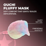 Augenmaske Ouch Fluffy aus Plüsch in drei Farben 20,5 cm – Ansicht 4