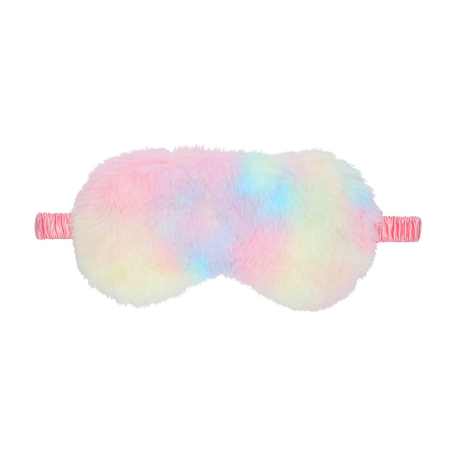 Augenmaske Ouch Fluffy aus Plüsch in drei Farben 20,5 cm