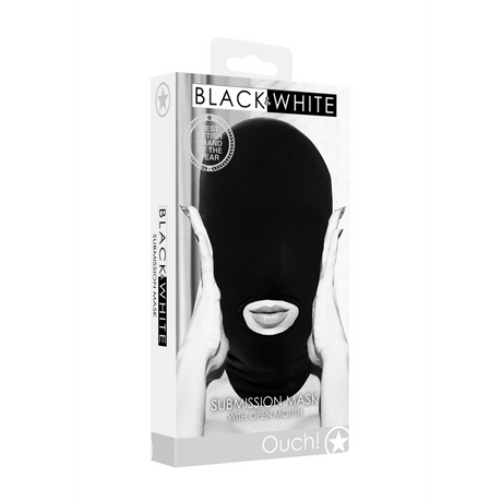 Maske Submission Schwarz 39,5 cm Modell 2 – Ansicht 2