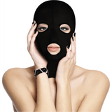 Maske Ouch Subversion mit Augen- und Mundöffnung Schwarz 39,5 cm