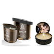 Massage-Sparset mit Kerze