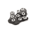Massagehandschuh Schwarz 16 cm