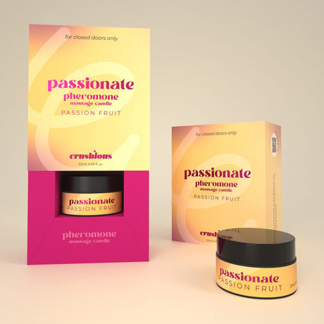 Massagekerze Crushious Passionate Passionsfrucht mit Pheromonen 20 ml – Ansicht 3