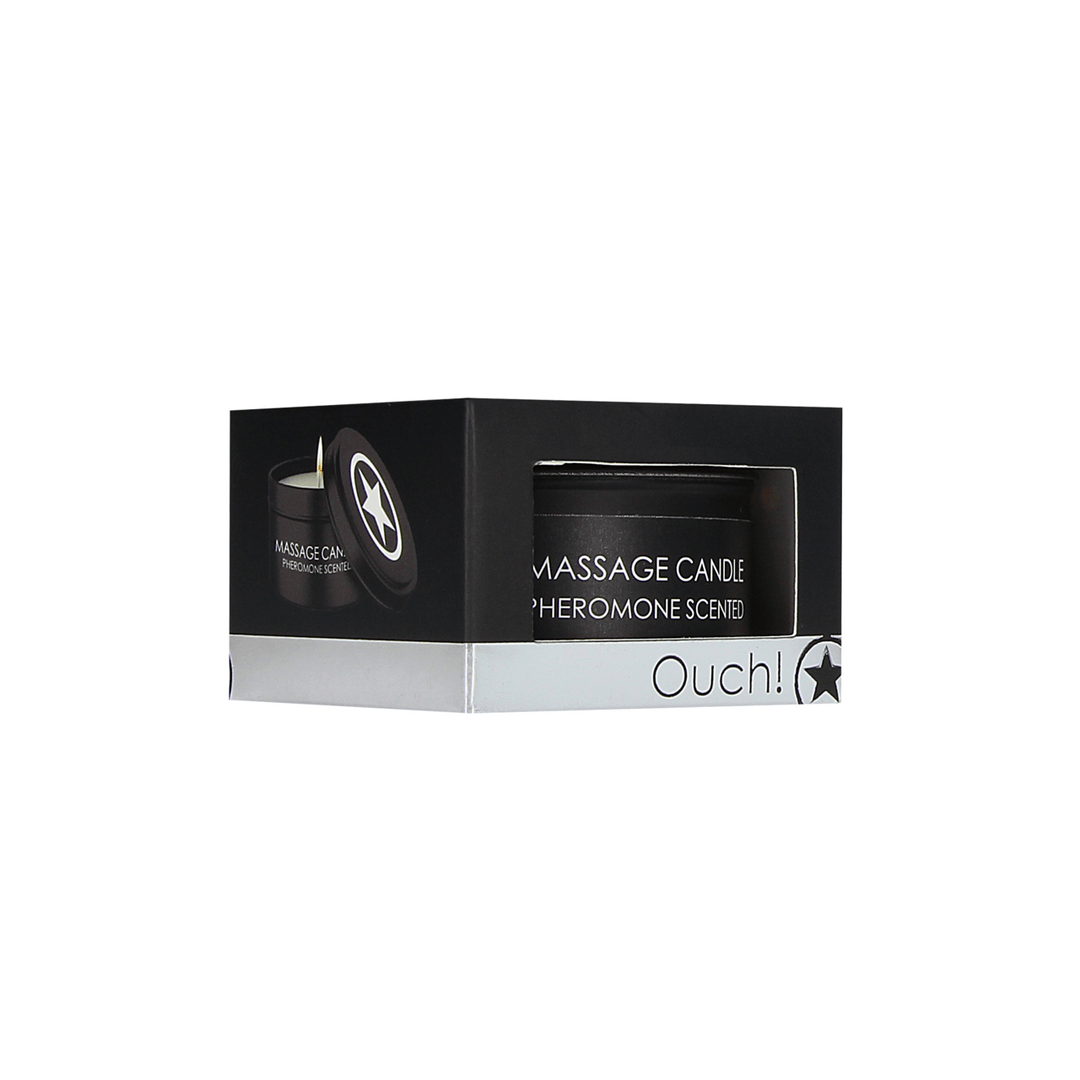 Massagekerze Ouch in drei Duftrichtungen 4 x Ø 6 cm – Ansicht 2