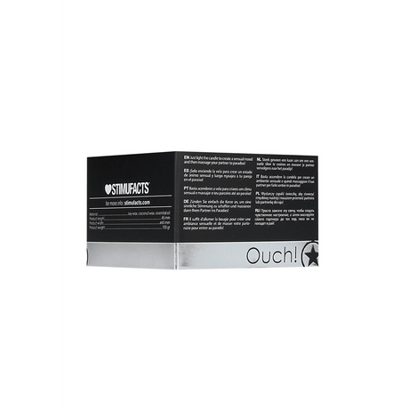 Massagekerze Ouch in drei Duftrichtungen 4 x Ø 6 cm – Ansicht 3