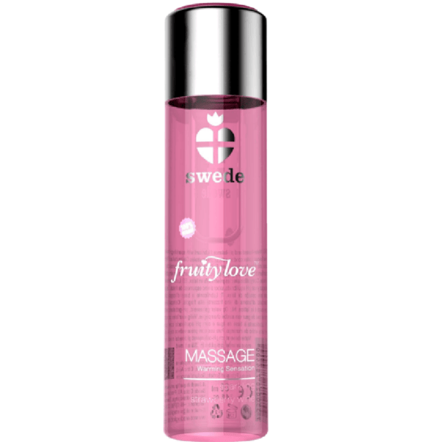 Massageöl Fruity Love mit Wärmeeffekt Erdbeerschaumwein 120 ml