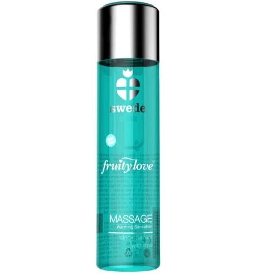 Massageöl Fruity Love mit Wärmeeffekt Schwarze Johannisbeere & Limette 60 ml