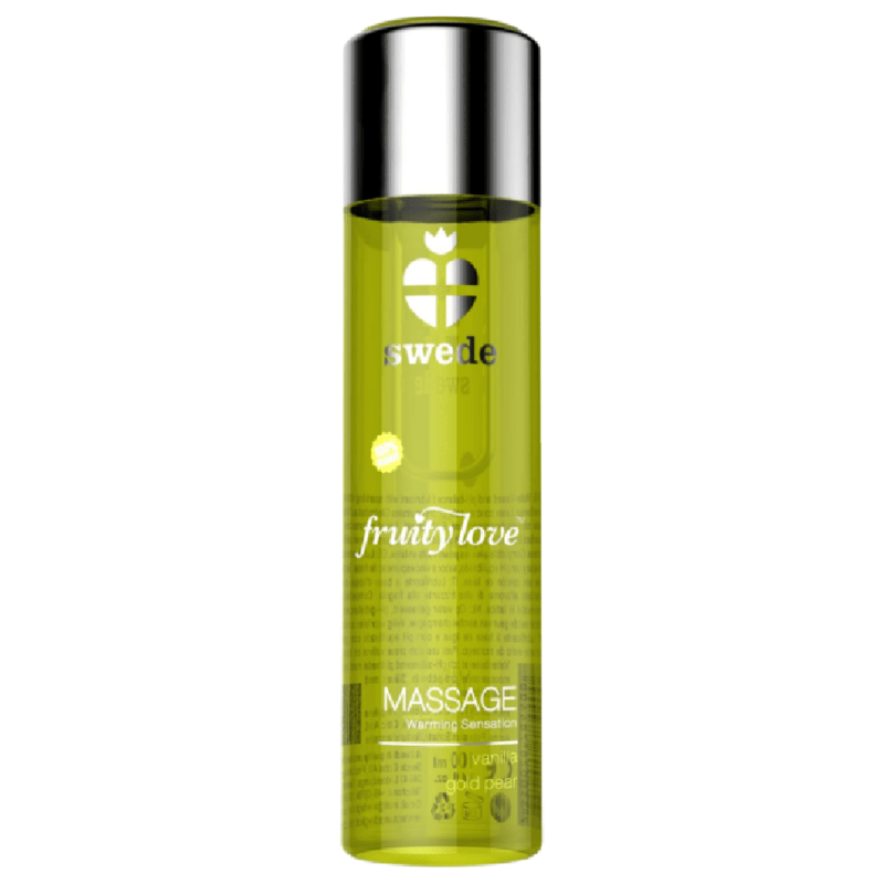 Massageöl Fruity Love mit Wärmeeffekt Vanille & Goldbirne 120 ml