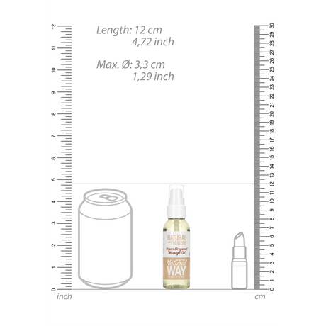 Massageöl Natural Pleasure Bergamotte vegan 50 ml – Ansicht 5