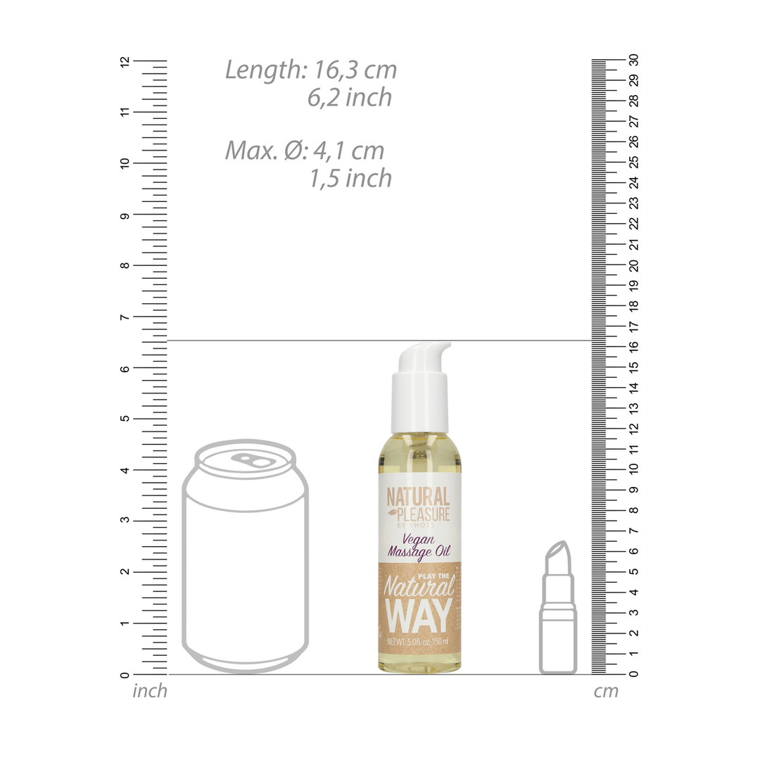 Massageöl Natural Pleasure vegan 150 ml – Ansicht 4
