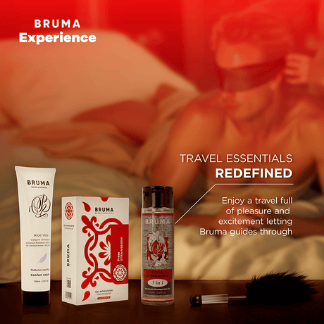 Massageöl Xperience Süsse Erdbeere Versuchungsset mit Orgasmusverstärker