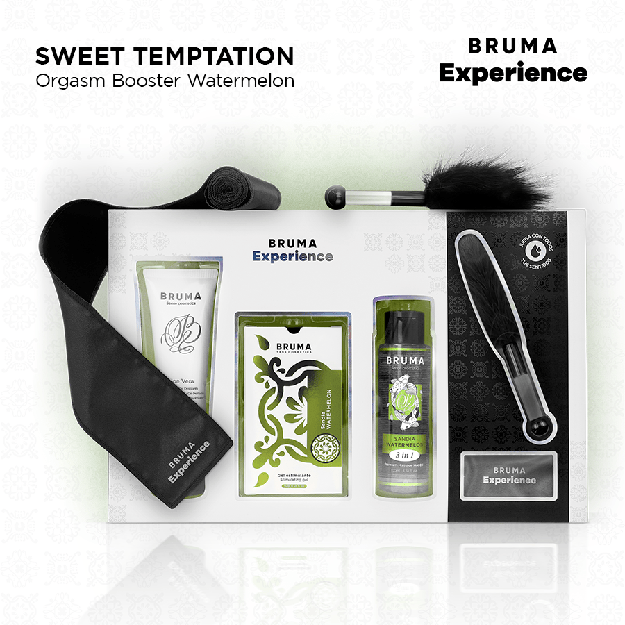 Massageöl Xperience Süsse Wassermelone Temptation Kit mit Orgasmusverstärker