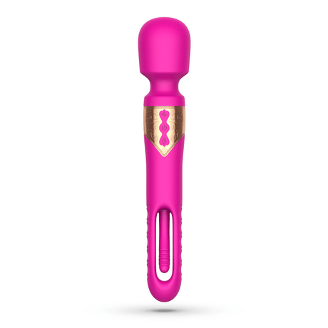 Massagestab Big Ben Dual mit Flicker Violett 25,9 cm