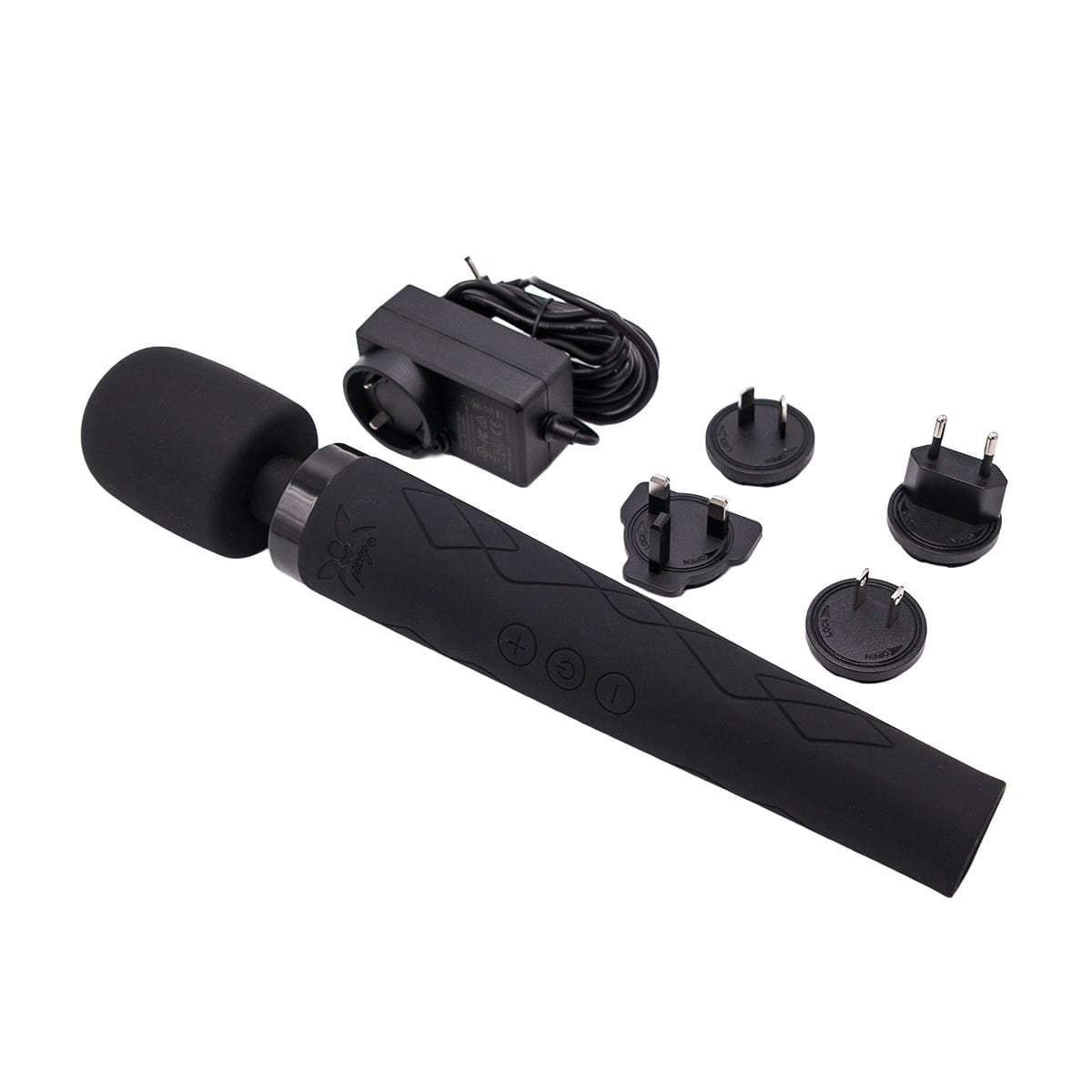 Massagestab Deluxe Black Velvet L