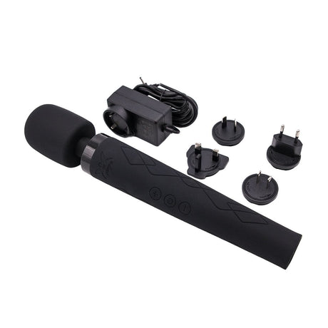 Massagestab Deluxe Black Velvet L