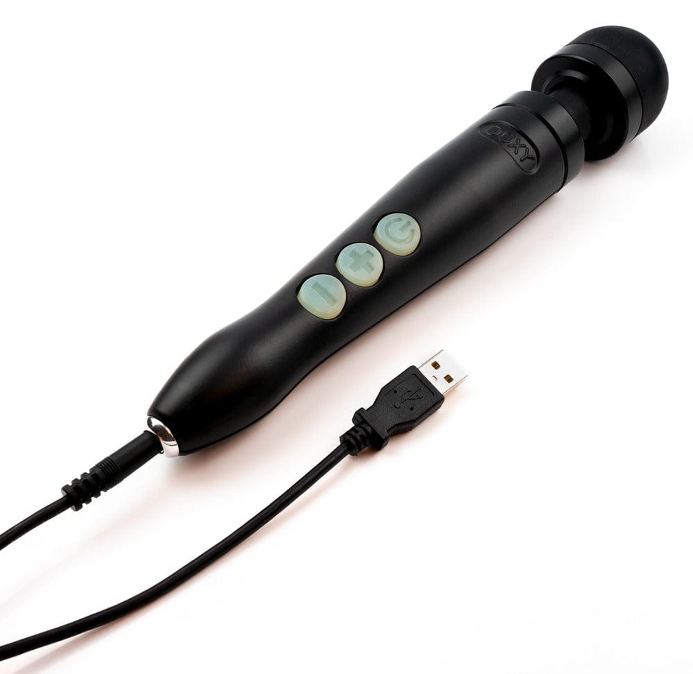 Massagestab Doxy 3R Matt Schwarz