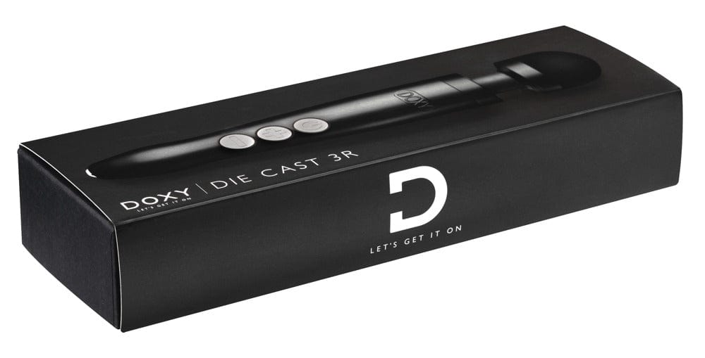 Massagestab Doxy 3R Matt Schwarz