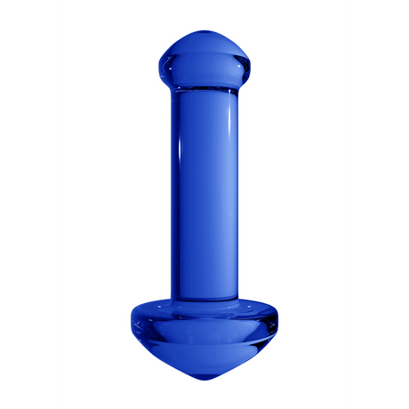 Massagestab Glas Blau 8,5 x Ø 3,3 cm