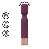 Massagestab Mini Classic Burgunderrot 14,4 x 2,6 cm