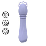 Massagestab Mini flexibel Lavendel 13,5 x 3,3 cm