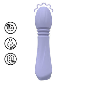 Massagestab Mini flexibel Lavendel 13,5 x 3,3 cm