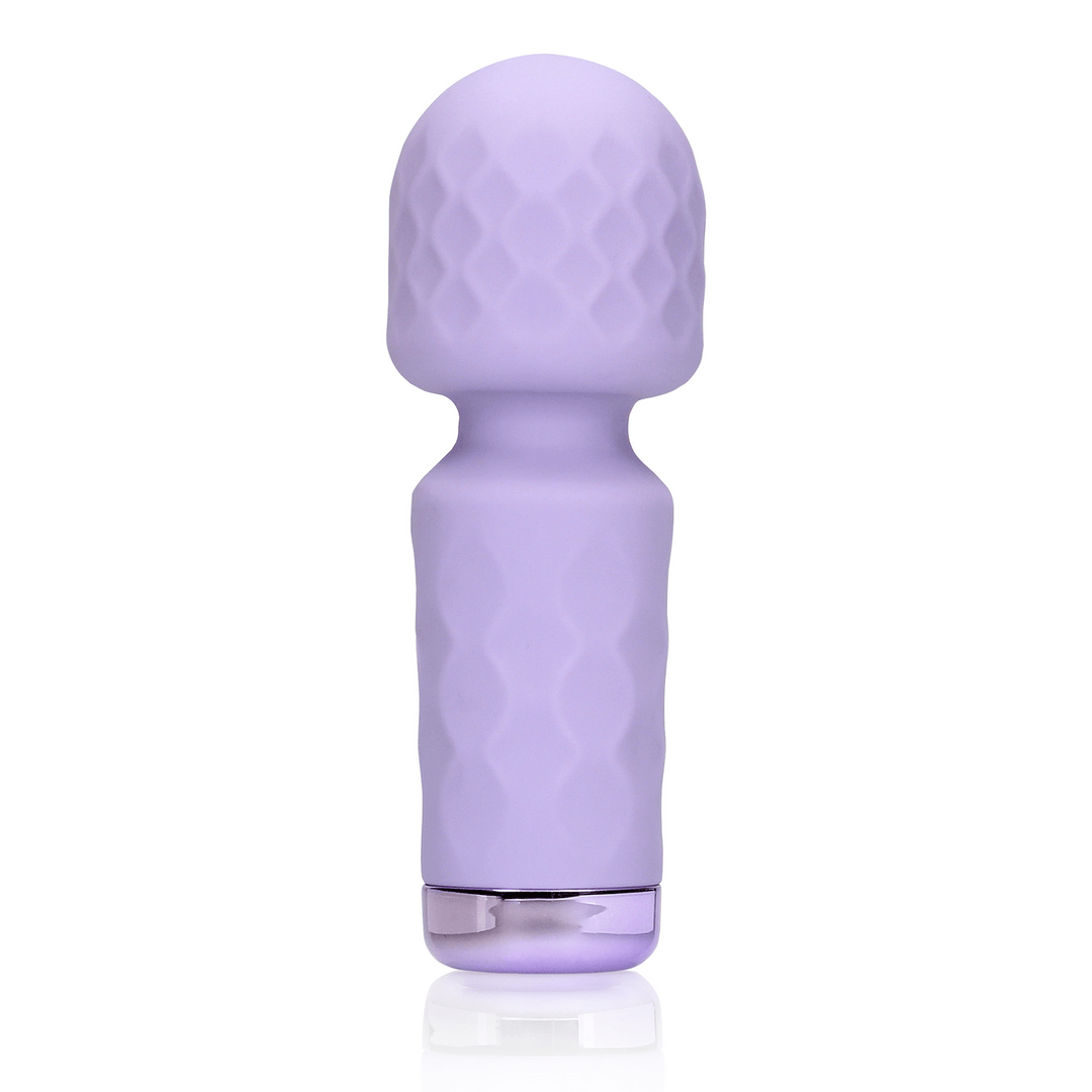 Massagestab Mini Lila Ø 3,8 cm am Kopf – Ansicht 5