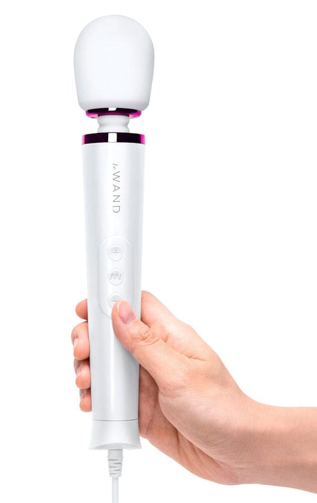 Massagestab Powerful Petite Plug-in Weiß