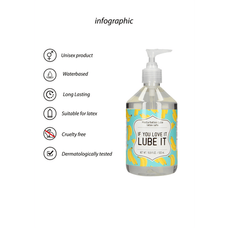 Masturbationsgel If You Love It Lube It 500 ml – Ansicht 2