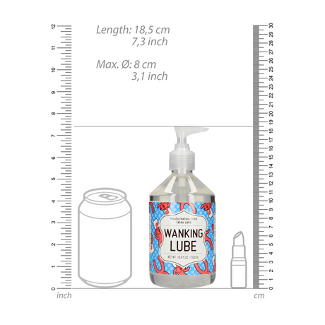 Masturbationsgel Wanking Lube 500 ml – Ansicht 4