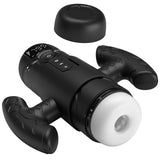 Masturbator Aetola automatisch multifunktional mit Halterung Schwarz – Ansicht 4