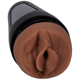 Masturbator Aidra Fox Pussy Braun 22,2 x Ø 8,9 cm – Ansicht 4