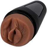 Masturbator Aidra Fox Pussy Braun 22,2 x Ø 8,9 cm – Ansicht 3