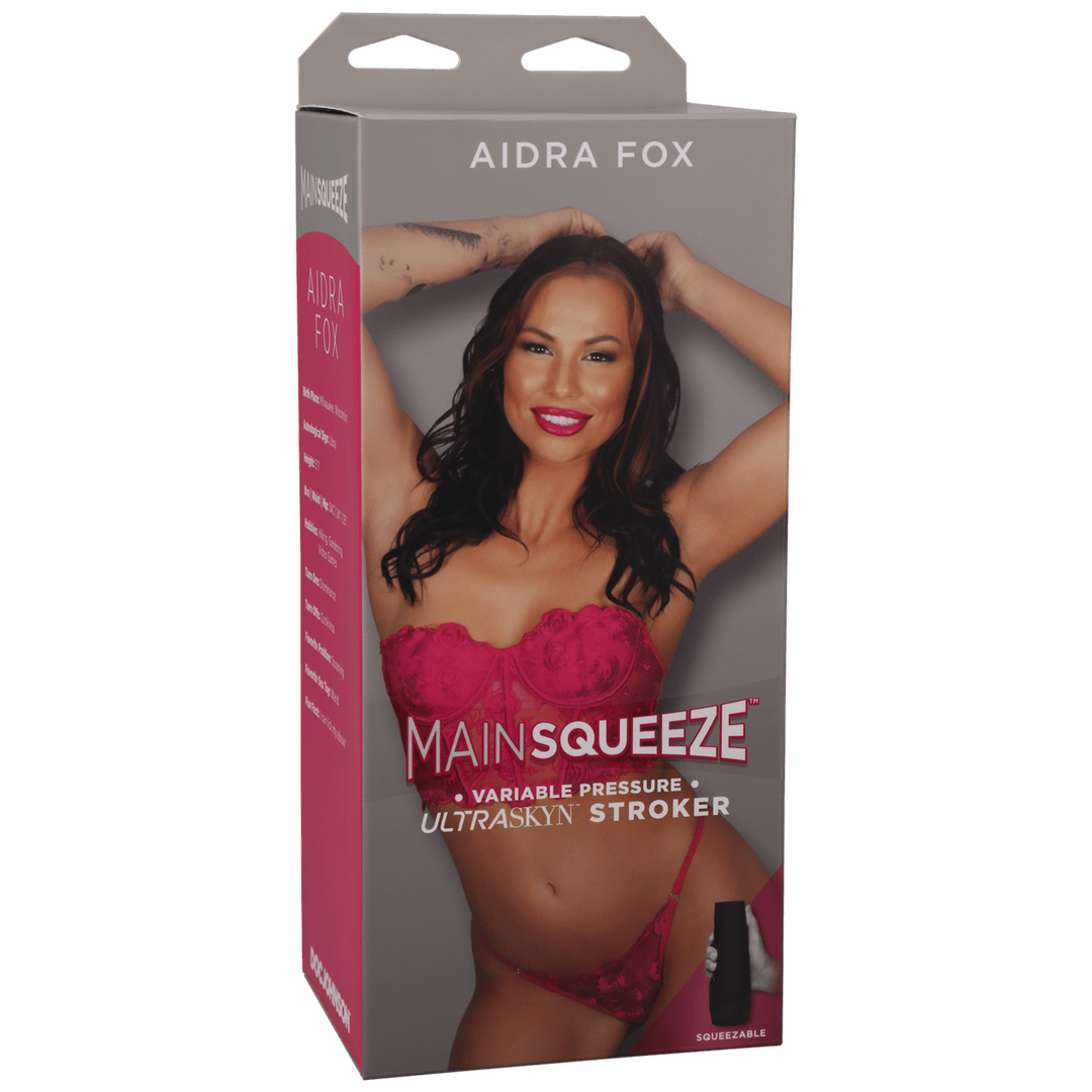 Masturbator Aidra Fox Pussy Braun 22,2 x Ø 8,9 cm – Ansicht 2