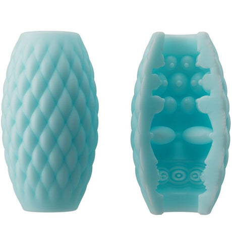 Masturbator Athena Eros Männlicher aus Silikon Himmelblau
