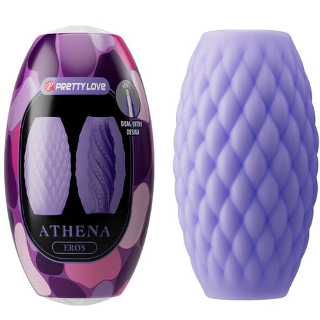 Masturbator Athena Eros Männlicher aus Silikon Lila