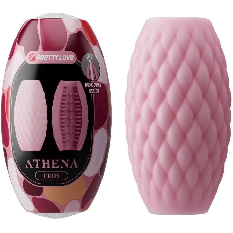 Masturbator Athena Eros Männlicher aus Silikon Rosa