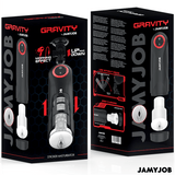 Masturbator Automatischer Vagina- mit Gravity-Funktion 5 Saugmodi Schwarz