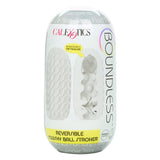 Masturbator Boundless Reversible Squishy Ball Stroke Gelb 11,5 x 5,75 cm