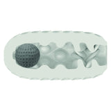 Masturbator Boundless Reversible Squishy Ball Stroke Gelb 11,5 x 5,75 cm