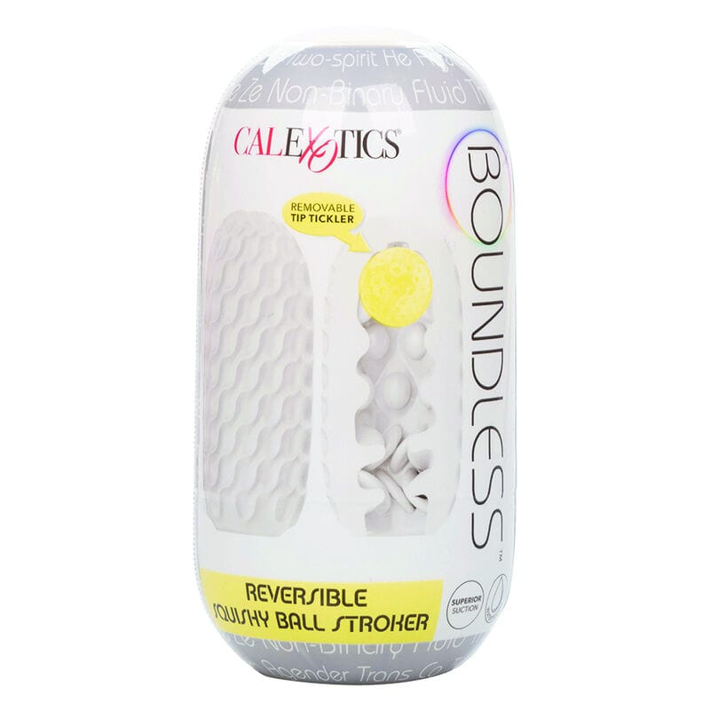 Masturbator Boundless Reversible Squishy Ball Stroke Grau 11,5 x 5,75 cm