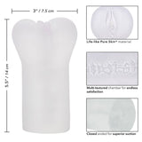 Masturbator Boundless Vulva Stroker Transparent 14 x 7,5 cm – Ansicht 4