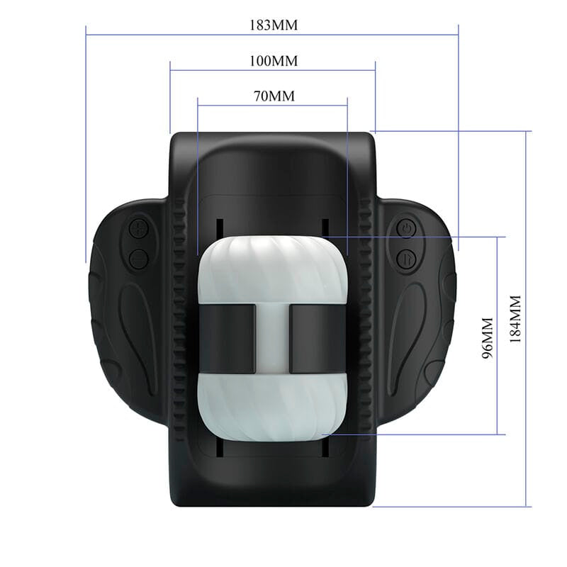 Masturbator Calista automatisch universal Schwarz – Ansicht 7