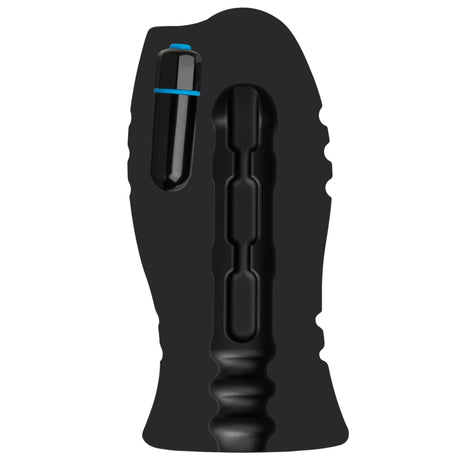 Masturbator Capsule schwarz 13 x 6 cm