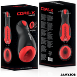 Masturbator Core-x Automatischer 5 Saug- und Vibrationsmodi Schwarz