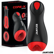Masturbator Core-x Automatischer 5 Saug- und Vibrationsmodi Schwarz