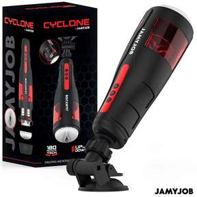 Masturbator Cyclone Automatischer Vagina- 10 Rotations- und Stossmodi Schwarz