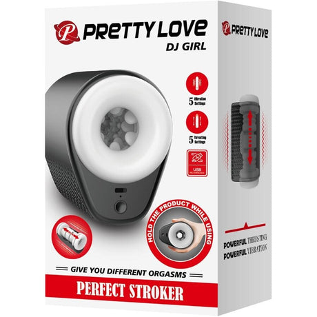 Masturbator Dj Girl Männlicher mit Vibration 5 Einstellungen Negro