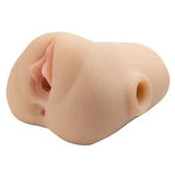 Masturbator Double Pounder Squeeze mit doppelter Vibration Hell 20,5 cm – Ansicht 2