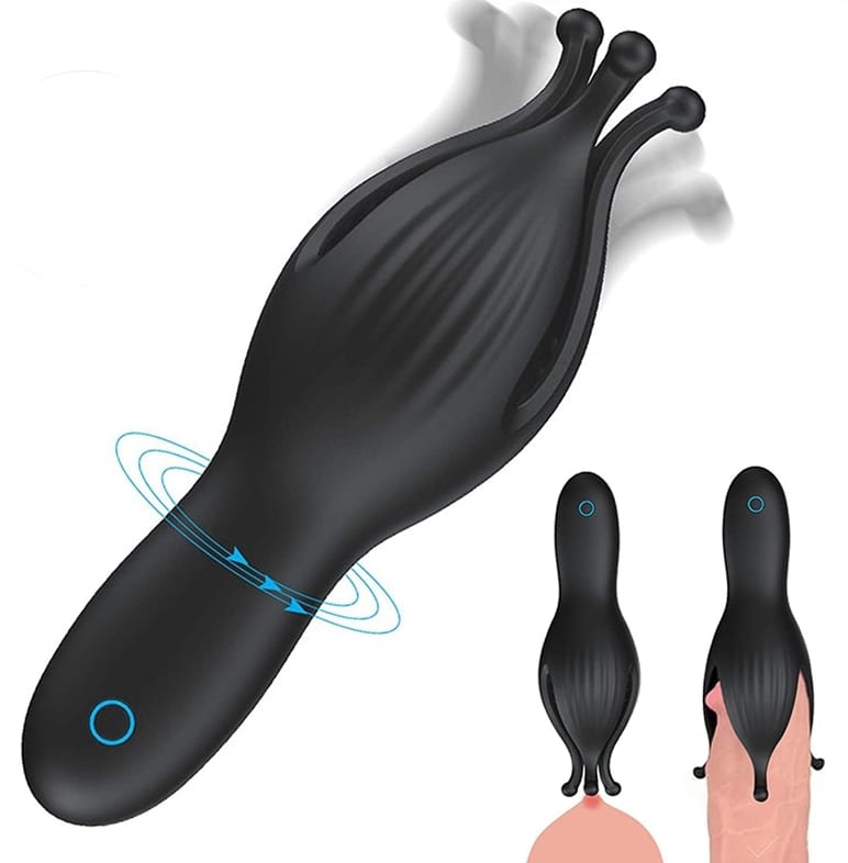 Masturbator Eicheldick Vibration 9 x 4 cm