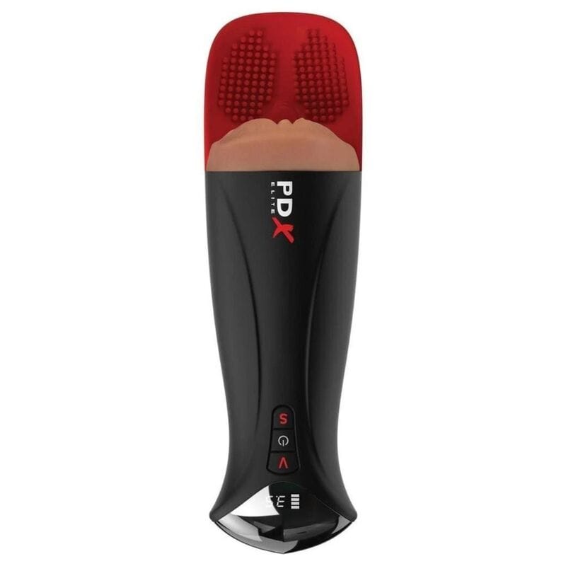 Masturbator Fap-O-Matic Pro XL automatisch mit Vibration Braun 34,9 cm – Ansicht 2